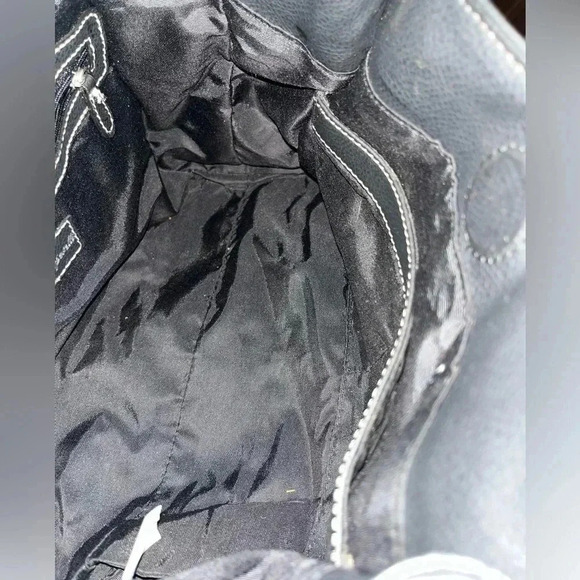 Sophia Caperelli Brown Patchwork Leather Bag with A Steve Madden Wristlet - Picture 14 of 15